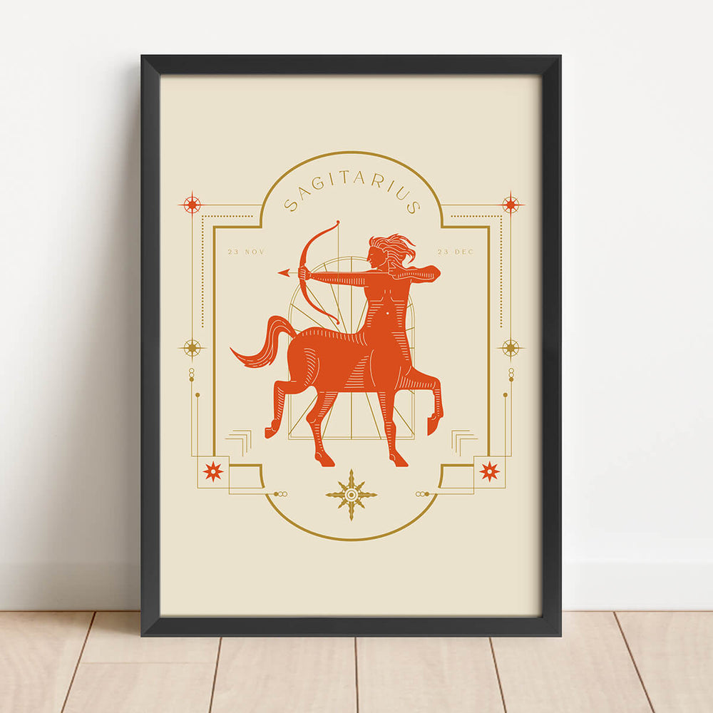 Vintage Zodiac- Sagittarius